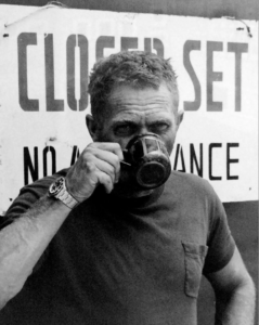 King of Cool, Steve McQueen, is shown here wearing his famililarized Submariner, of which is featured in some of the films he stars in. 