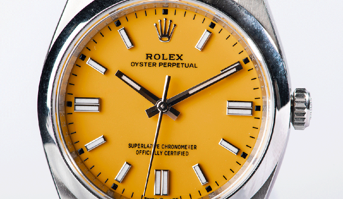 Rolex oyster perpetual for sale four nines